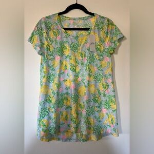 NWT Lilly Pulitzer Etta Top - Make Lemonade - Medium
